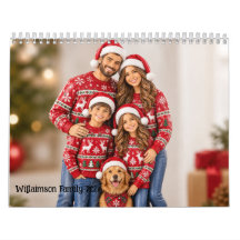 2027 Custom Photo Calendar Family