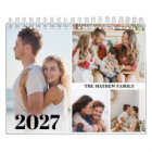 2027 Custom Photo Calendar Simple Create Your Own