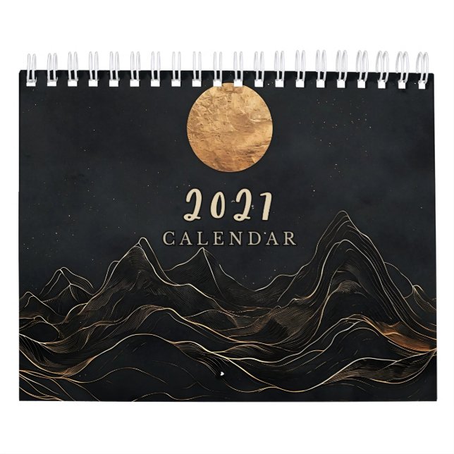 2027 Customisable Celestial - Add Your Photos Calendar (Cover)