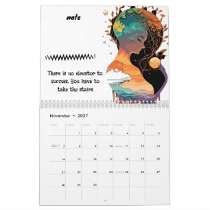2027 Customisable Celestial - Add Your Photos Calendar