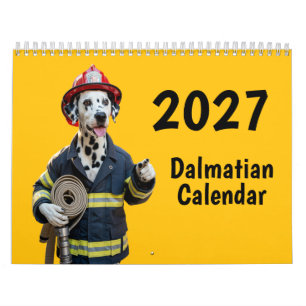 2027 Dalmatian Dog Calendar