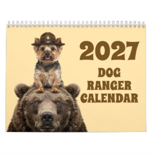 2027 Dog Park Ranger Calendar