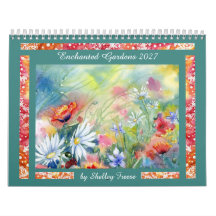 2027 Enchanted Gardens Calendar