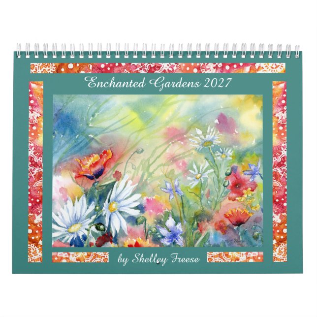 2027 Enchanted Gardens Calendar (Cover)