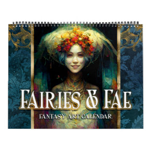 2027 Fairies & Fae 3 Fantasy Art Calendar