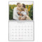 2027 Family Custom Photo Chic Script Calendar