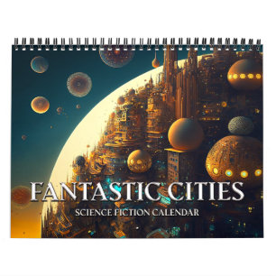 2027 Fantastic Cities Science Fiction Calendar