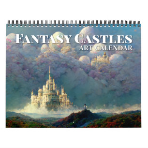 2027 Fantasy Castles Art Calendar