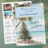2027 Festive 6 Photo Personalised 2027 Calendar