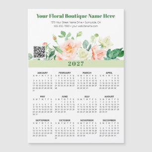 2027 Floral Boutique Business Calendar