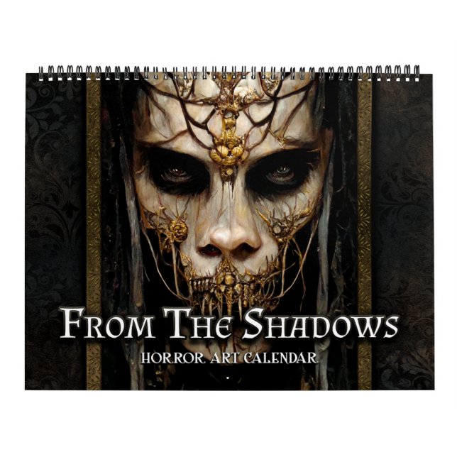 2027 From The Shadows Horror Art Calendar (Cover)