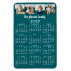 2027 Full View Calendar with 4 photos