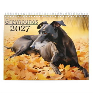 2027 Greyhounds Calendar