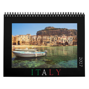 2027 Italy landscape photography Calendar