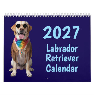 2027 Labrador Retriever Dog Calendar