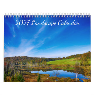 2027 Landscape - Calendar