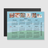 2027 Magnet Photo Calendar Golf Theme
