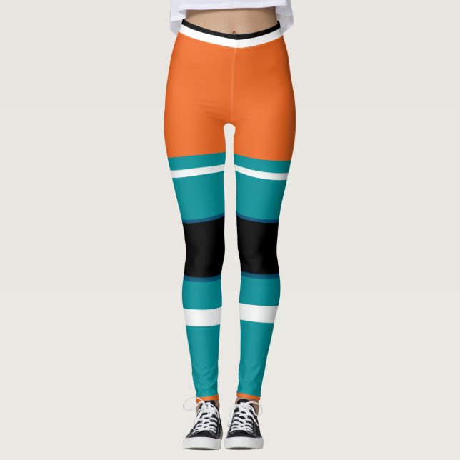 2027 "MIAMI BEACH" - Activewear Leggings (Front)