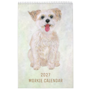 2027 Morkie Calendar Design Your Own