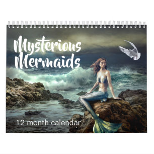 2027 Mysterious Mermaids Fantasy Calendar