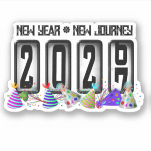 2027 New Years Odometer