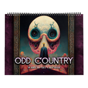 2027 Odd Country 2 Surreal Art Calendar