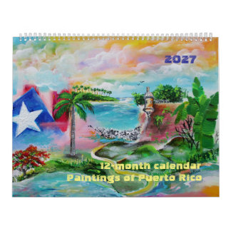 2027 Puerto Rico 12-month Calendar
