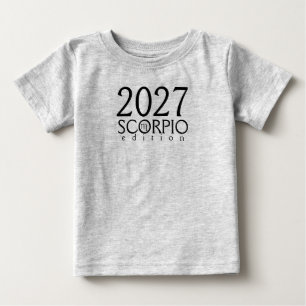 2027 Scorpio edition with symbol Baby T-Shirt