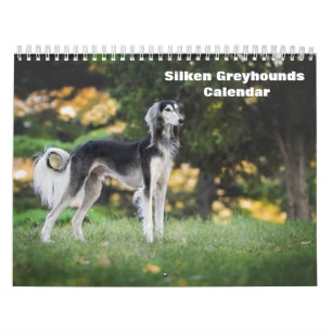2027 Silken Greyhounds Puppies Calendar