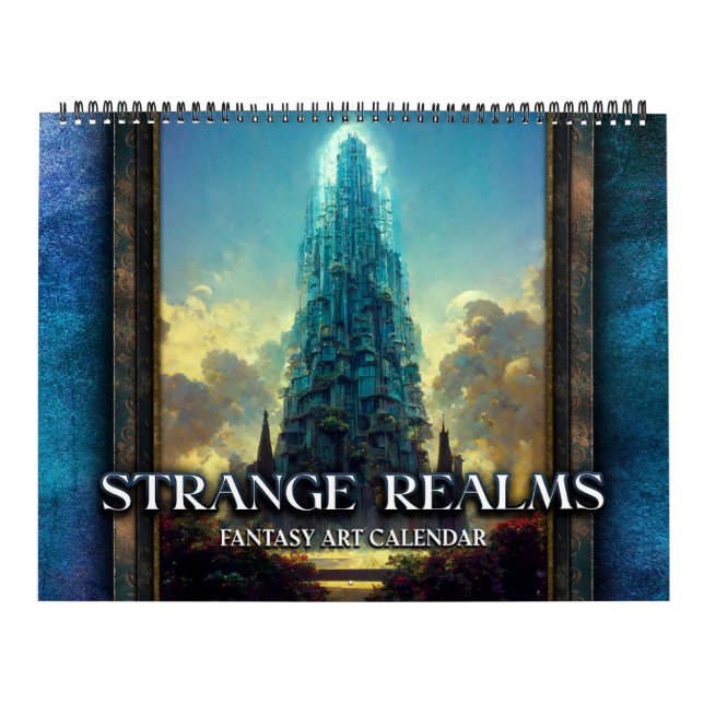 2027 Strange Realms 2 Fantasy Art Calendar (Cover)