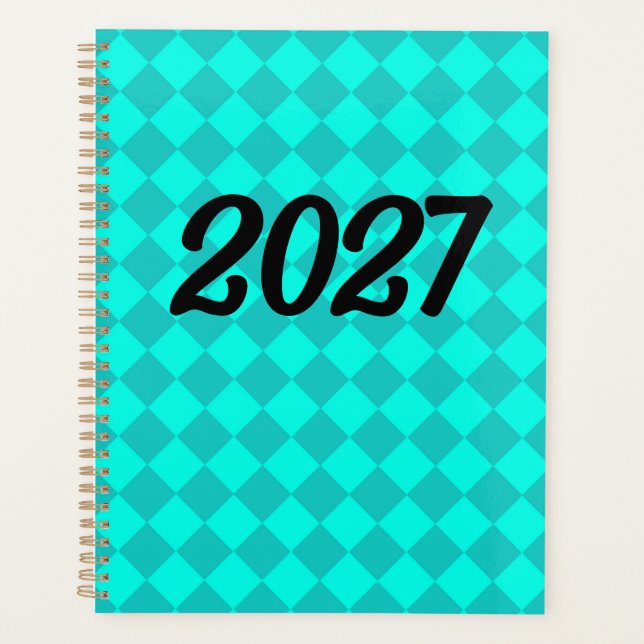 2027 Teal Planner (Front)