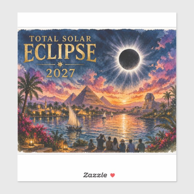 2027 Total Solar Eclipse Egypt (Sheet)