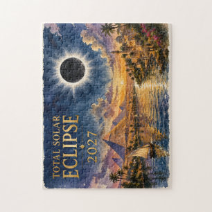 2027 Total Solar Eclipse Egypt Jigsaw Puzzle