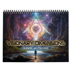 2027 Visionary Dimensions 7 Surreal Art Calendar