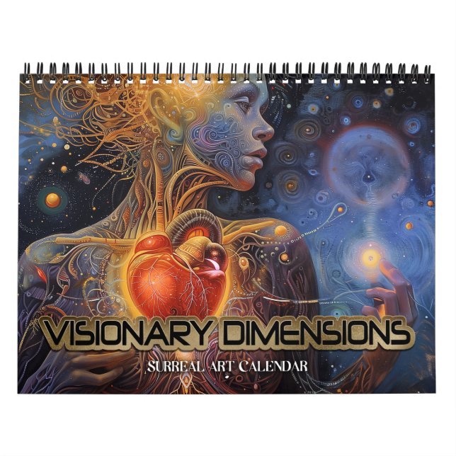2027 Visionary Dimensions 9 Surreal Art Calendar (Cover)