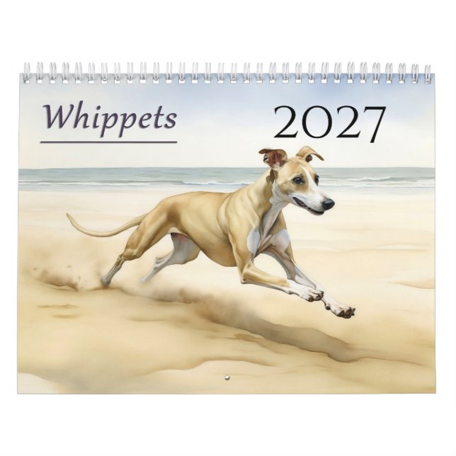 2027 Whippets  Calendar (Cover)
