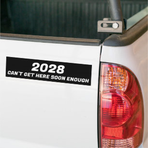 2028 Presidential Election Bumper Sticker