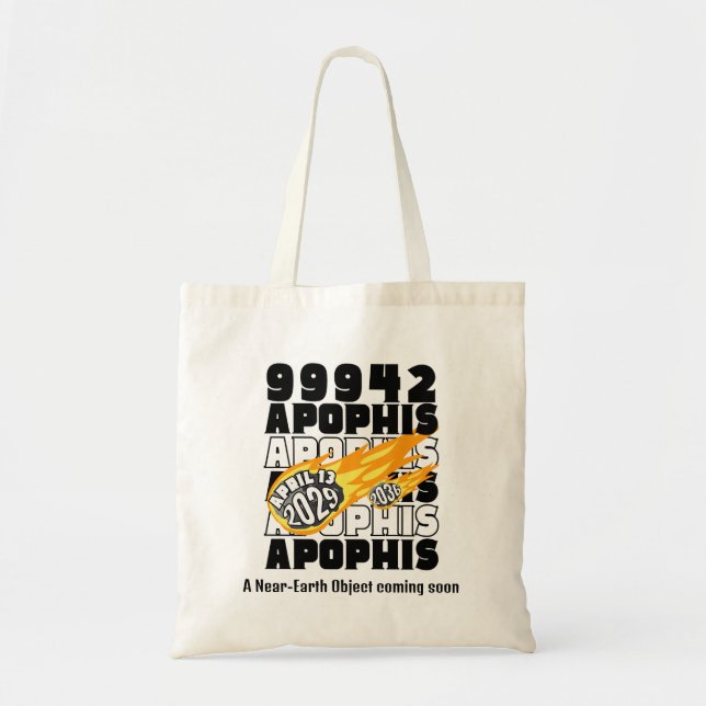 2029 APOPHIS Asteroid 99942 Tote Bag (Front)