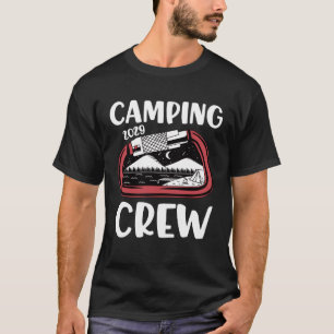 2029 Camping Crew  Family Camping Trip Group Carab T-Shirt