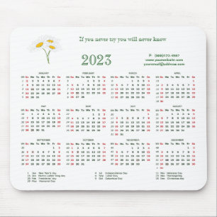 202 If you never try you will never know Mouse Pad