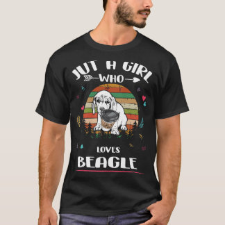 203 Just A Girl Who Loves Beagle T-Shirt