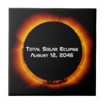 2045 Total Solar Eclipse Tile<br><div class="desc">The next American total solar eclipse is on August 12, 2045. It will begin on the Pacific coast of California and travel southeast through Nevada, Utah, Colorado, Kansas, Oklahoma, Texas, Arkansas, Mississippi and Alabama before exiting on the East coast of Florida to the Bahamas and on to South America. Enjoy...</div>
