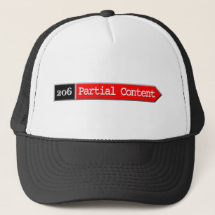 206 - Partial Content Trucker Hat
