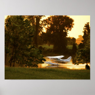 206 Sunset Water Taxi Poster