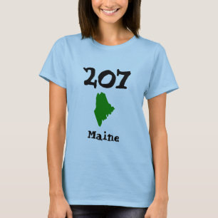 207, Area Code of Maine T-Shirt