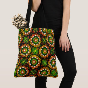 208 -Rainforest Mandala -  Tote Bag