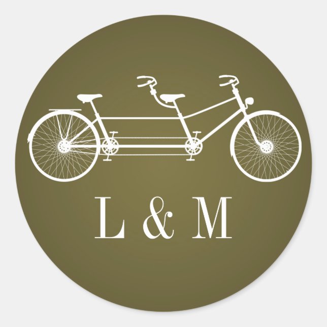 20 - 1.5  Envelope Seal Brown Double Bike (Front)