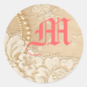 20 - 1.5  Envelope Seal Country Lace Victorian