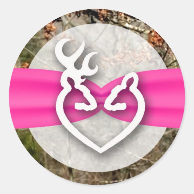 20 - 1.5  Envelope Seal Deer Couple Doe Buck Cam (Front)