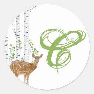 20 - 1.5  Envelope Seal Deer Doe Woodland Buck